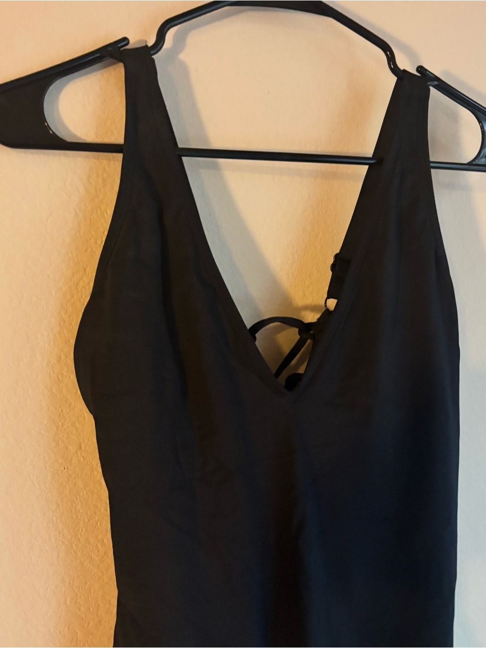 TA3 Black Sculpting One Piece Swimsuit | Size M | Waist Snatching Lace Back - Picture 6 of 9